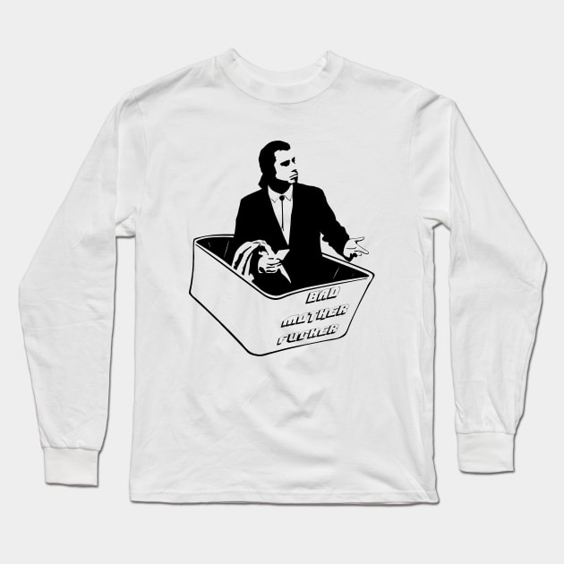 John Travolta Confused Empty Wallet Long Sleeve T-Shirt by SaverioOste